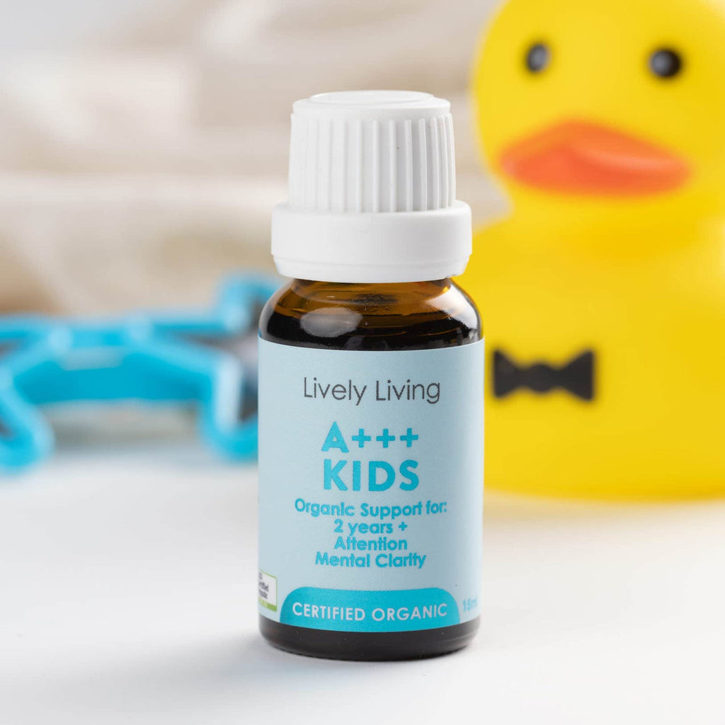 A+++ Kids Organic Essential Oil 15ml-Lively Living- Tiny Trader - Gold Coast Kids Shop - Gold Coast Baby Shop -