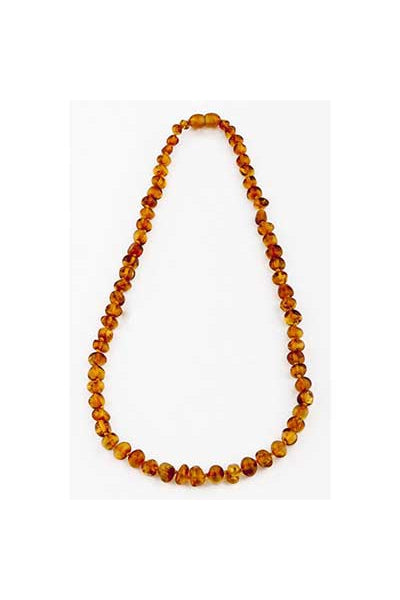 Amber Teething Necklace | Cognac-Nature's Child- Tiny Trader - Gold Coast Kids Shop - Gold Coast Baby Shop -