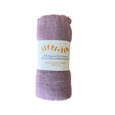 Bamboo Cotton Muslin Swaddle-Littlish-Blush- Tiny Trader - Gold Coast Baby Shop