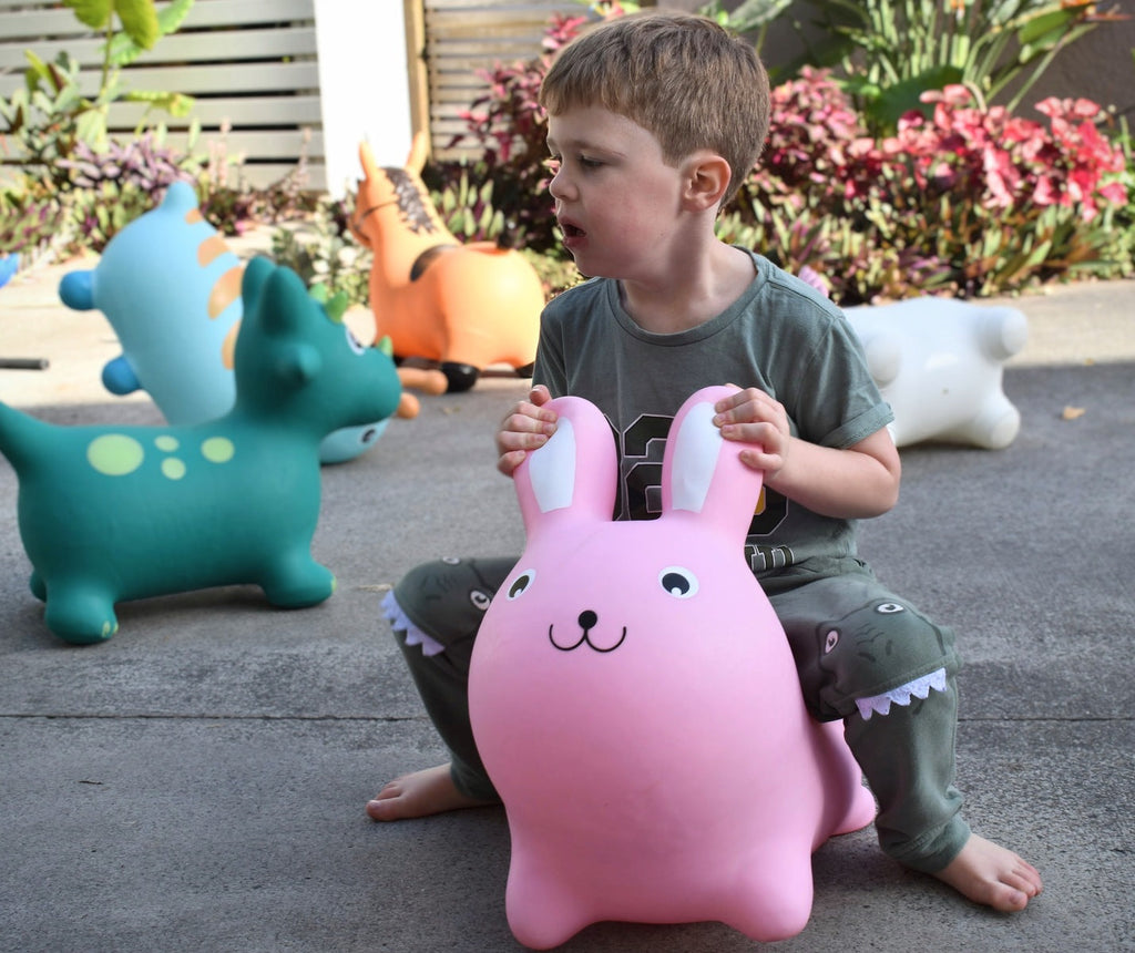 Bouncy Rider | Bubblegum Bunny-Kaper Kidz- Tiny Trader - Gold Coast Kids Shop - Gold Coast Baby Shop -