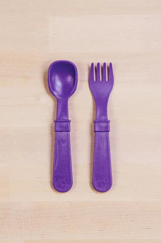 Cutlery | Various Colours-Re-Play-Amethyst- Tiny Trader - Gold Coast Kids Shop - Gold Coast Baby Shop -
