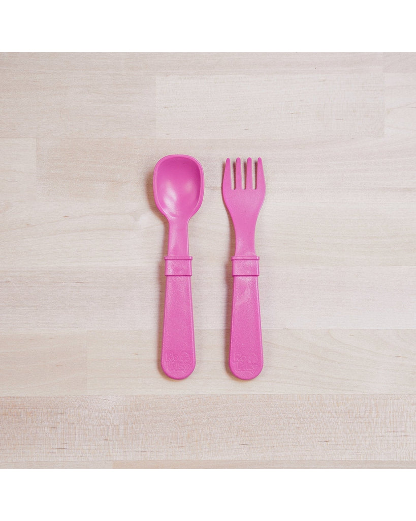 Cutlery | Various Colours-Re-Play-Bright Pink- Tiny Trader - Gold Coast Kids Shop - Gold Coast Baby Shop -