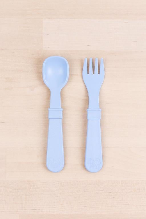 Cutlery | Various Colours-Re-Play-Ice Blue- Tiny Trader - Gold Coast Kids Shop - Gold Coast Baby Shop -
