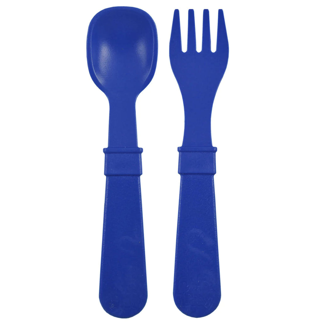 Cutlery | Various Colours-Re-Play-Navy Blue- Tiny Trader - Gold Coast Kids Shop - Gold Coast Baby Shop -