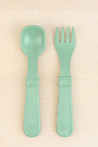 Cutlery | Various Colours-Re-Play-Sage- Tiny Trader - Gold Coast Kids Shop - Gold Coast Baby Shop -