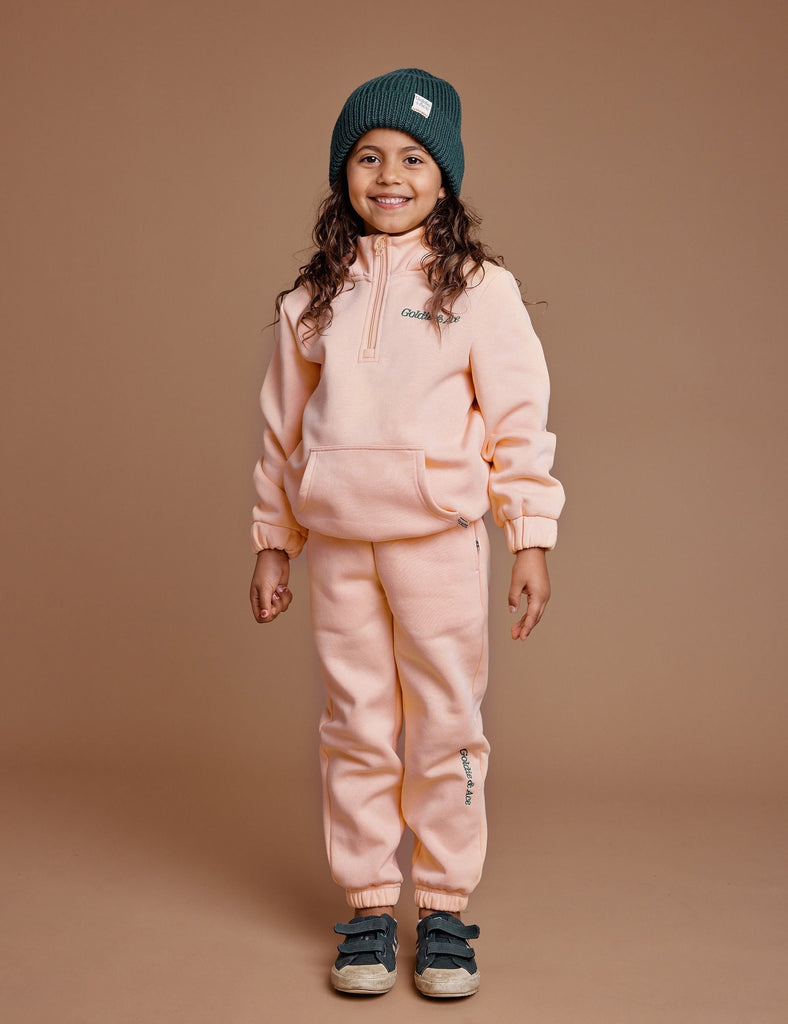 Dylan Sweatpants | Peach-Goldie+Ace-1Y- Tiny Trader - Gold Coast Kids Shop - Gold Coast Baby Shop -