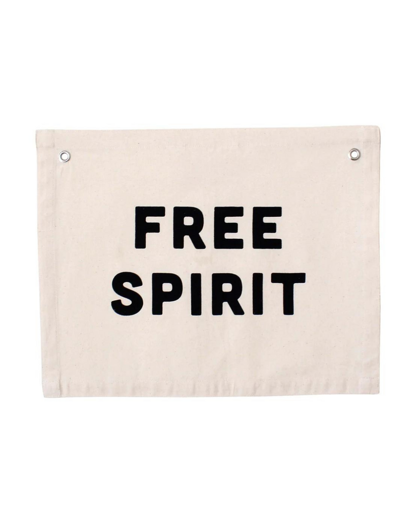 Free Spirit Canvas Banner-Imani Collective- Tiny Trader - Gold Coast Kids Shop - Gold Coast Baby Shop -