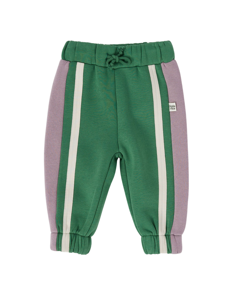 Goldie+Ace Panel Sweatpants-Goldie+Ace-1Y- Tiny Trader - Gold Coast Kids Shop - Gold Coast Baby Shop -