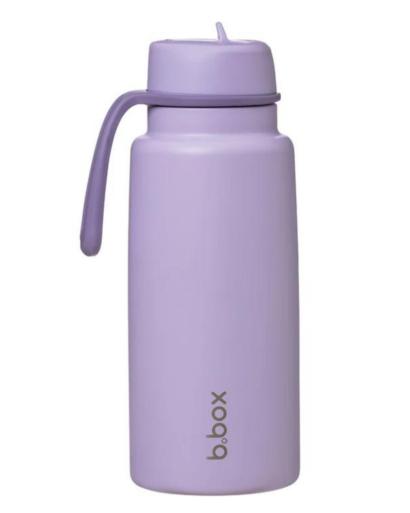 Insulated Flip Top 1 Litre Bottle-B.box-Lilac Love- Tiny Trader - Gold Coast Kids Shop - Gold Coast Baby Shop -
