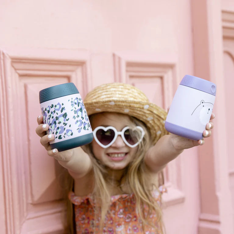 Insulated Food Jar Mini | Bear Hugs-B.box- Tiny Trader - Gold Coast Kids Shop - Gold Coast Baby Shop -