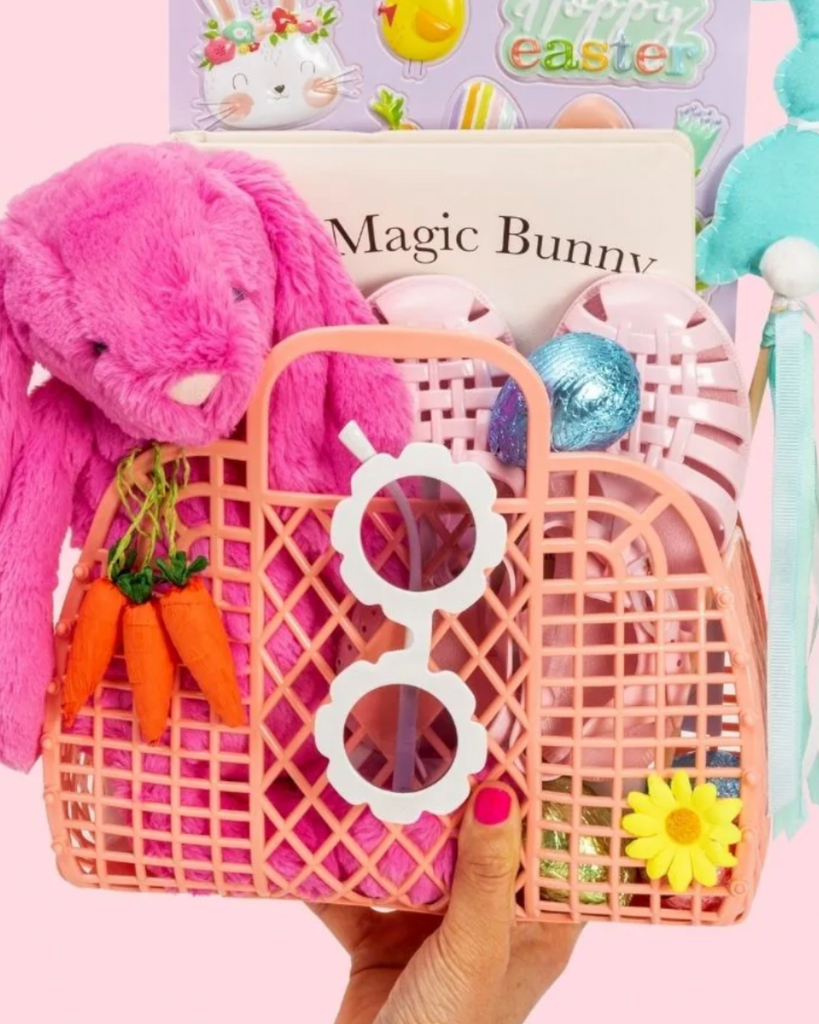 Jellybean Buddy Bag | Barbie Pink-Jellybean Buddy Bags- Tiny Trader - Gold Coast Kids Shop - Gold Coast Baby Shop -