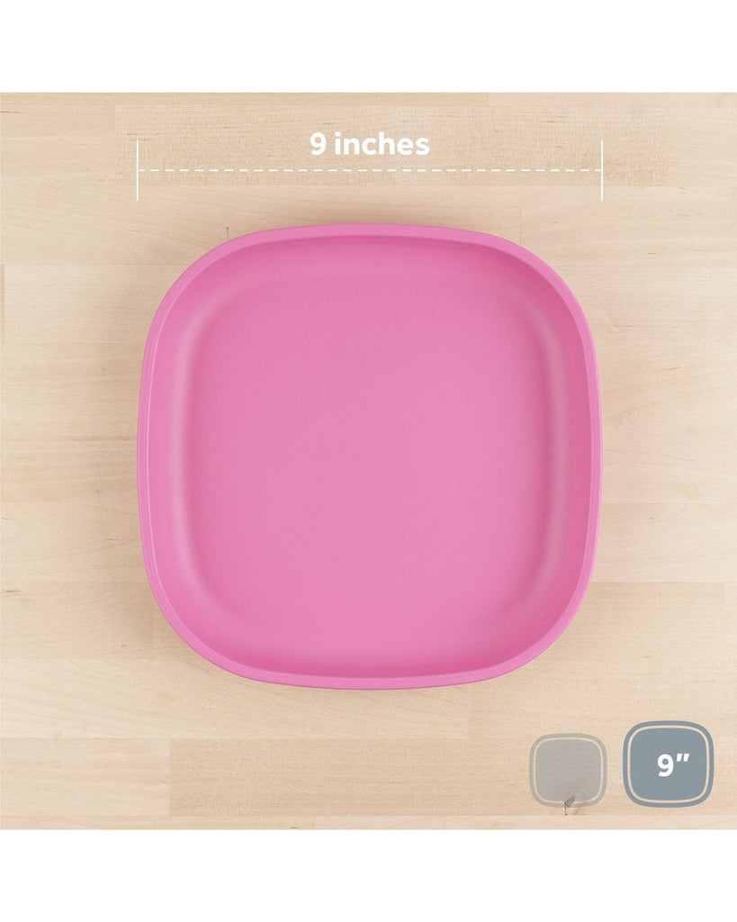 Large Flat Plate - Various Colours-Re-Play-Bright Pink- Tiny Trader - Gold Coast Kids Shop - Gold Coast Baby Shop -