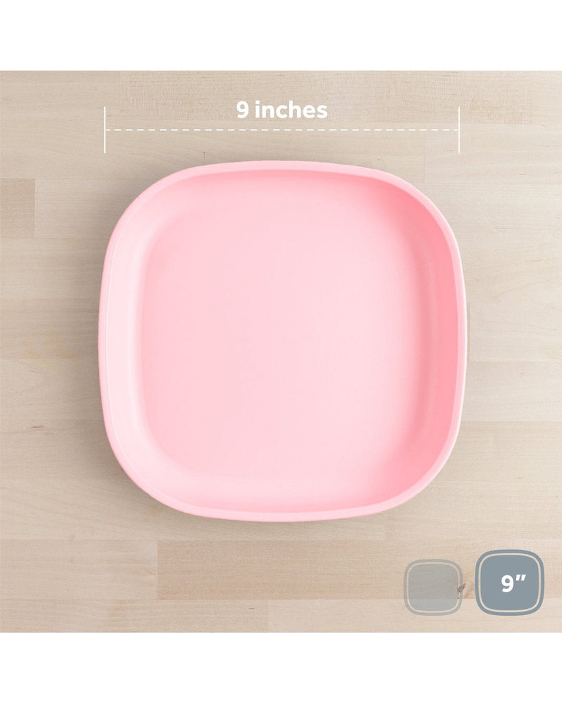 Large Flat Plate - Various Colours-Re-Play-Ice Pink- Tiny Trader - Gold Coast Kids Shop - Gold Coast Baby Shop -