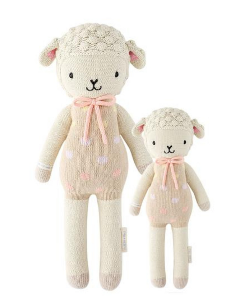 Lucy the Lamb | Pastel-Cuddle+Kind-Little- Tiny Trader - Gold Coast Kids Shop - Gold Coast Baby Shop -