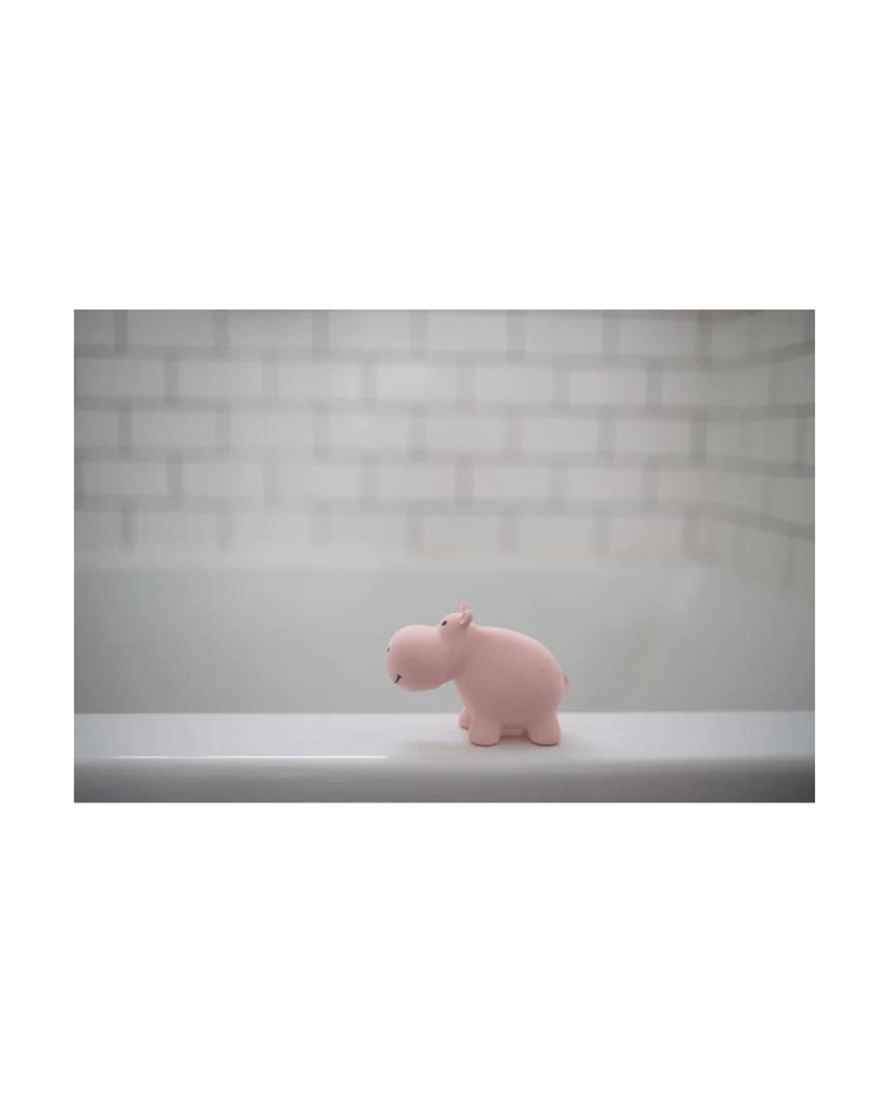 Natural Baby Rattle & Bath Toy - Hippo-Tikiri- Tiny Trader - Gold Coast Kids Shop - Gold Coast Baby Shop -