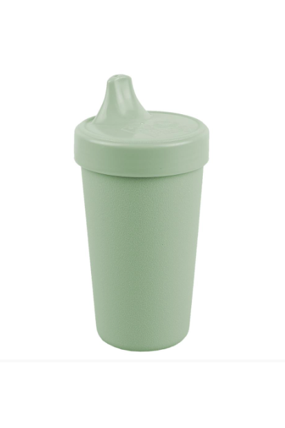 No-Spill Sippy Cup | Various Colours-Re-Play-Sage- Tiny Trader - Gold Coast Kids Shop - Gold Coast Baby Shop -