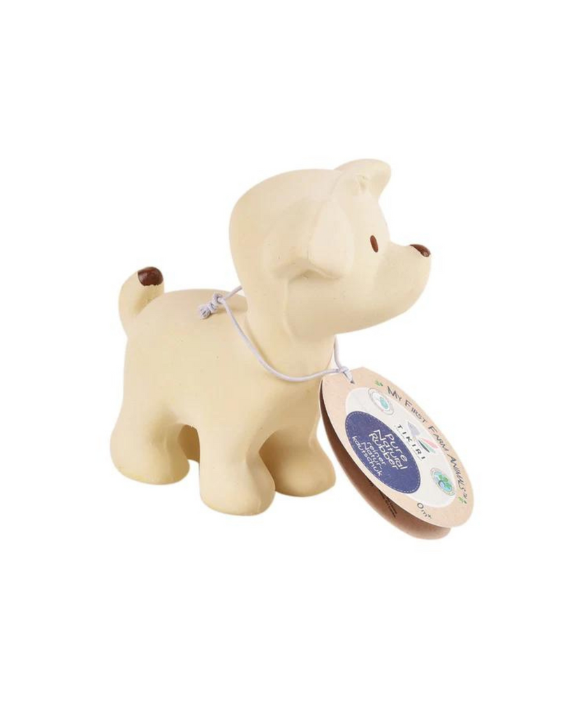Puppy - Organic Baby Rattle & Bath Toy | Tikiri-Tikiri- Tiny Trader - Gold Coast Kids Shop - Gold Coast Baby Shop -