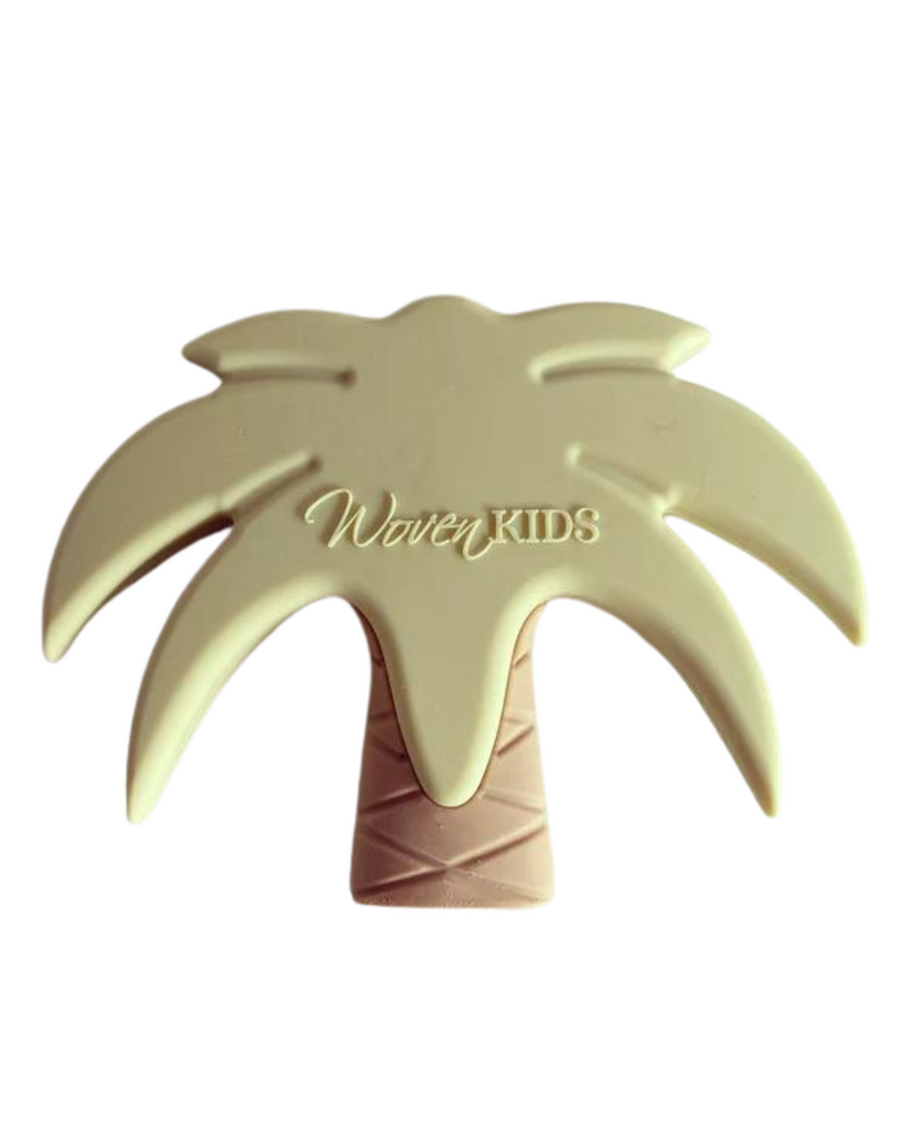 Silicone Teether | Sand Palm Tree-Woven Kids- Tiny Trader - Gold Coast Kids Shop - Gold Coast Baby Shop -