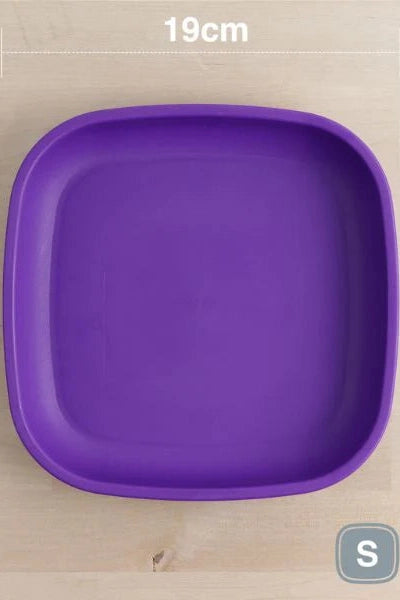 Small Flat Plate | Various Colours-Re-Play-Amethyst- Tiny Trader - Gold Coast Kids Shop - Gold Coast Baby Shop -