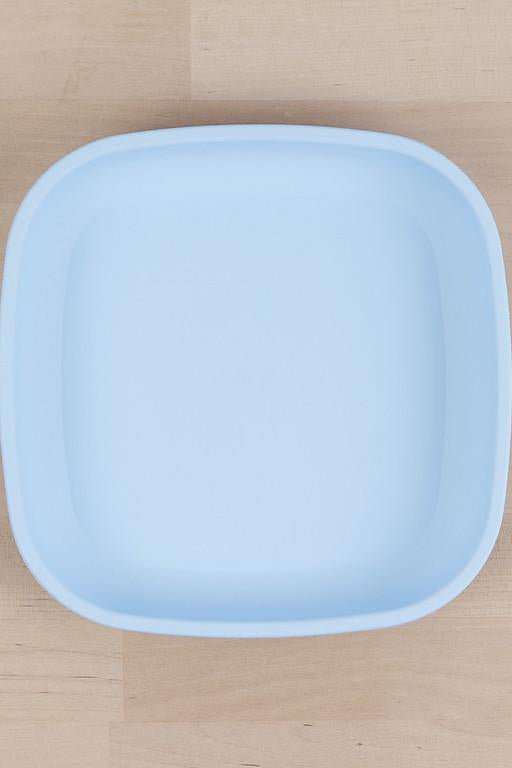 Small Flat Plate | Various Colours-Re-Play-Ice Blue- Tiny Trader - Gold Coast Kids Shop - Gold Coast Baby Shop -