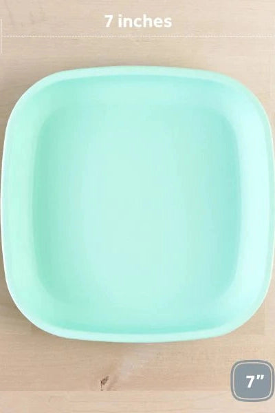 Small Flat Plate | Various Colours-Re-Play-Mint- Tiny Trader - Gold Coast Kids Shop - Gold Coast Baby Shop -