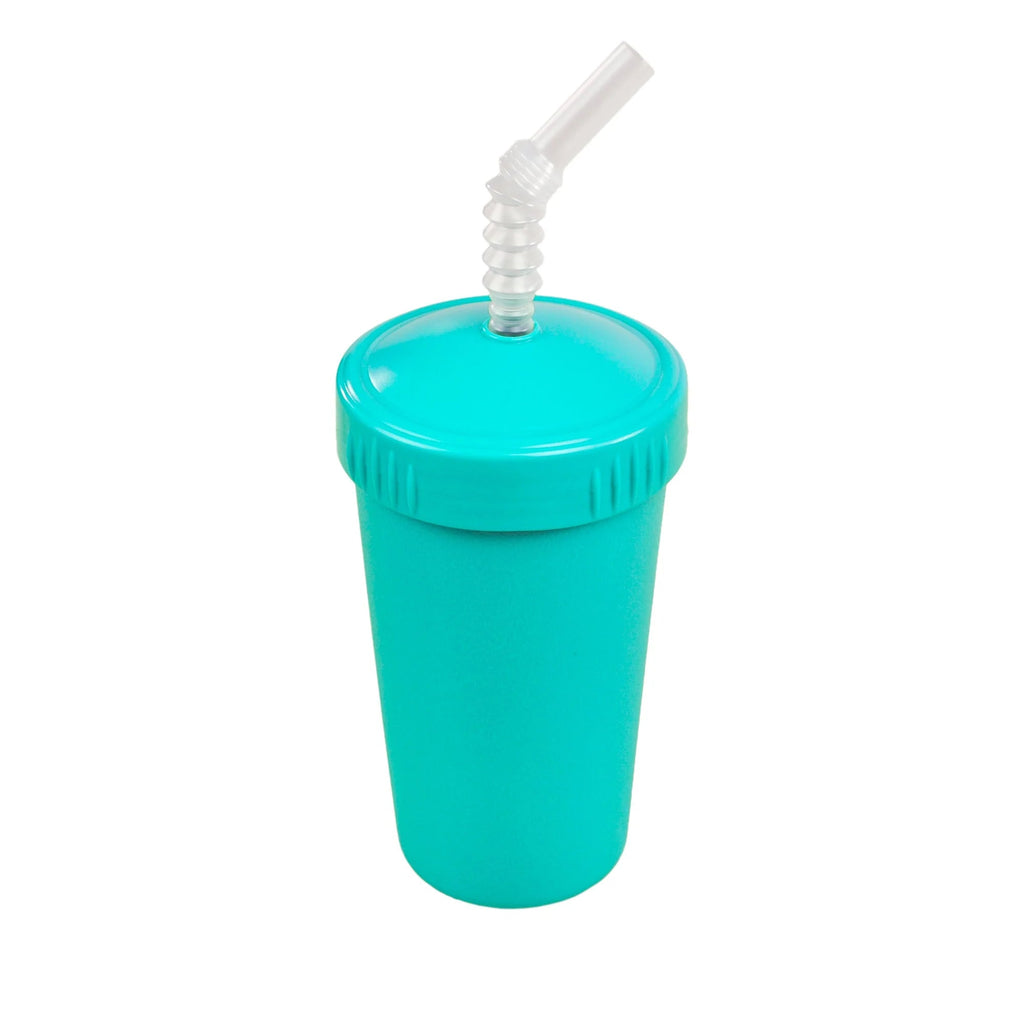 Straw Cup with Reusable Straw | Various Colours-Re-Play-Aqua- Tiny Trader - Gold Coast Kids Shop - Gold Coast Baby Shop -