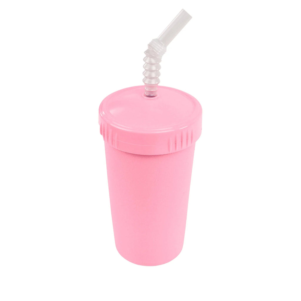 Straw Cup with Reusable Straw | Various Colours-Re-Play-Baby Pink- Tiny Trader - Gold Coast Kids Shop - Gold Coast Baby Shop -