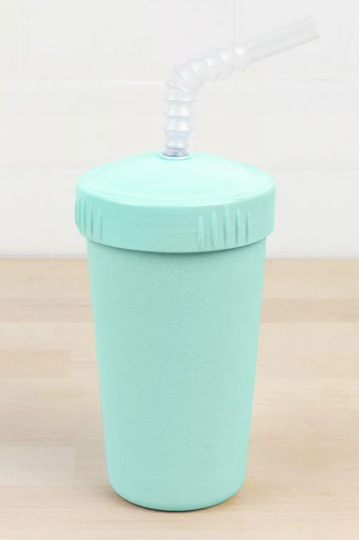 Straw Cup with Reusable Straw | Various Colours-Re-Play-Mint- Tiny Trader - Gold Coast Kids Shop - Gold Coast Baby Shop -