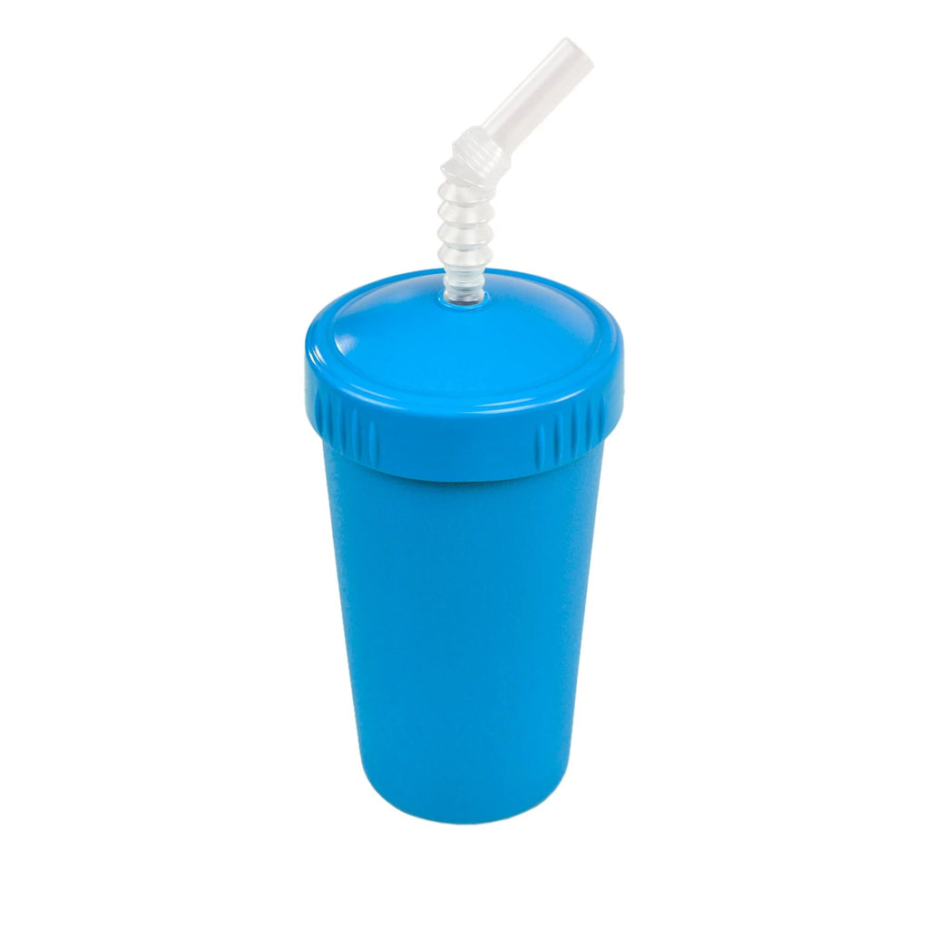Straw Cup with Reusable Straw | Various Colours-Re-Play-Sky Blue- Tiny Trader - Gold Coast Kids Shop - Gold Coast Baby Shop -