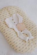 French Flora - baby swaddle wrap