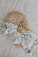 By The Sea - baby swaddle wrap