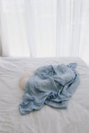 Spring Duckling - baby swaddle wrap