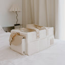 Teddy Boucle Nappy Caddy | Cream