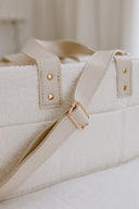 Teddy Boucle Nappy Caddy | Cream