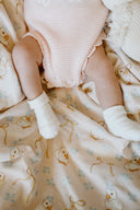 Daisy duckling - baby swaddle wrap