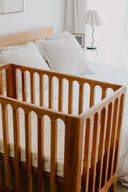 French Geese - Fitted Cot Sheet