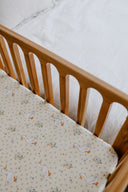 French Geese - Fitted Cot Sheet
