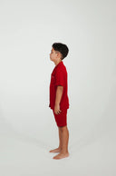 Festive Red Kids Pyjama Set