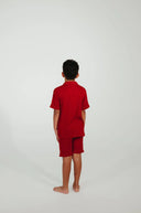 Festive Red Kids Pyjama Set