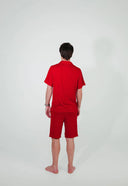 Festive Red Men's Pyjama Set