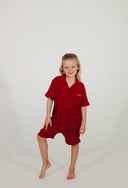 Festive Red Kids Pyjama Set