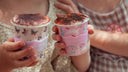 Pink Unicorn Babychino Cup 4oz - WITH STRAW