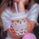 Butterfly Babychino Cup 4oz - WITH STRAW