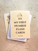 My First Number flash card set
