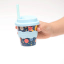 Space Baby Babychino Cup 4oz- WITH STRAW