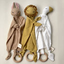 Organic Snuggle Lovey Blanket - Lion