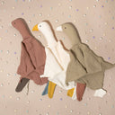 Goose Comforter Baby Security Blanket - Nutmeg