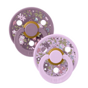 Bibs Dummies Size 1 | Liberty Colour - Chamomile Lawn/Violet Sky (2pk)
