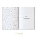 Baby Memory Book with Keepsake Box - Oatmeal