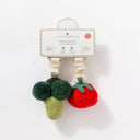 2 Pack Mini Market Brunch Stroller Toys - Broccoli & Tomato